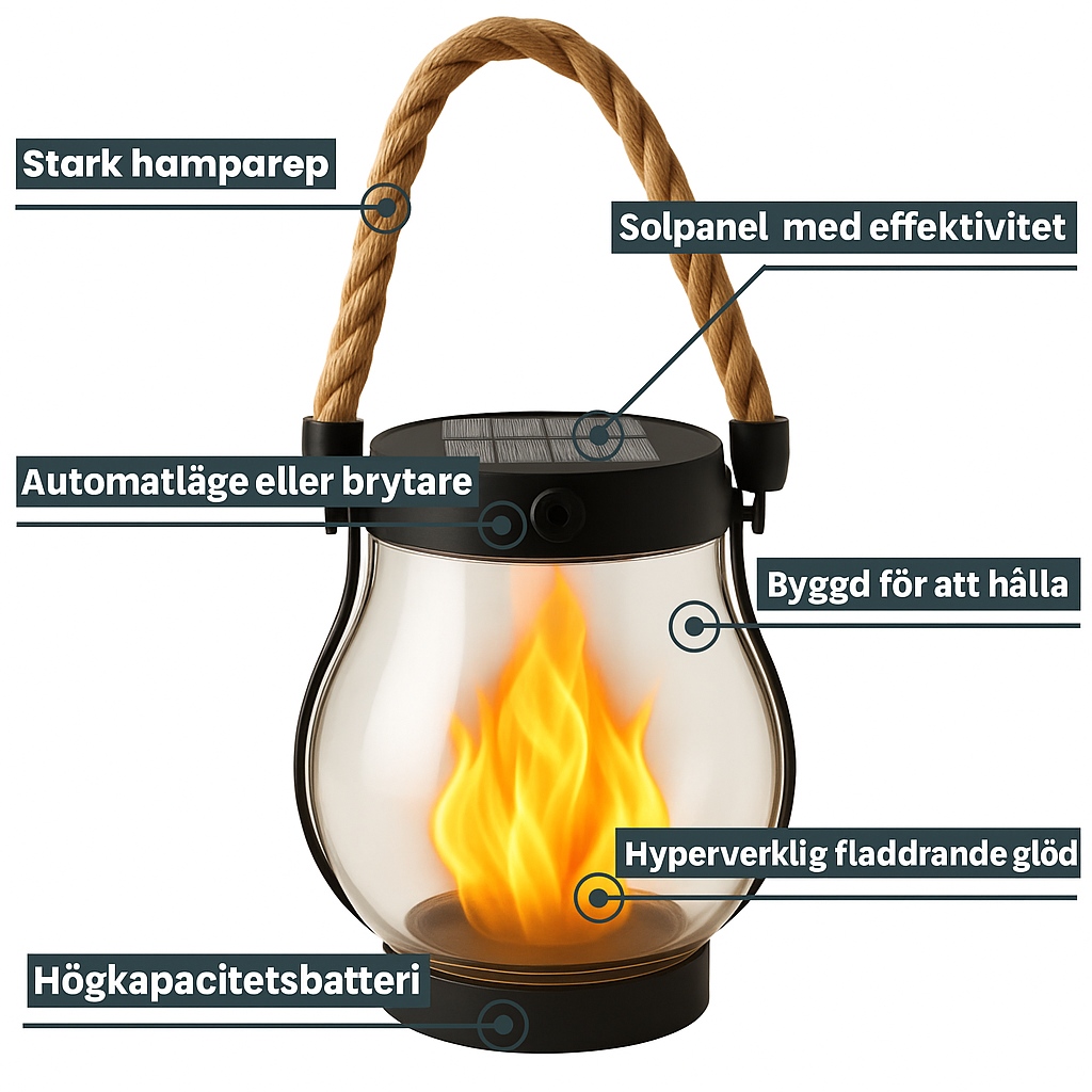 FlameAura™ | Magisk eldkänsla utan risk och utan sladdar