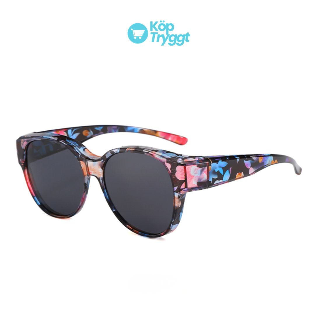 Aurora Optik™ | Solglasögon du bara sätter över dina glasögon – 1+1 gratis