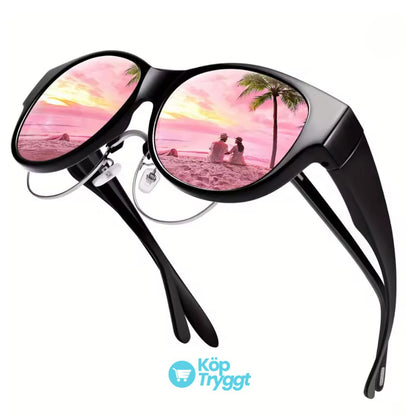 Aurora Optik™ | Solglasögon du bara sätter över dina glasögon – 1+1 gratis