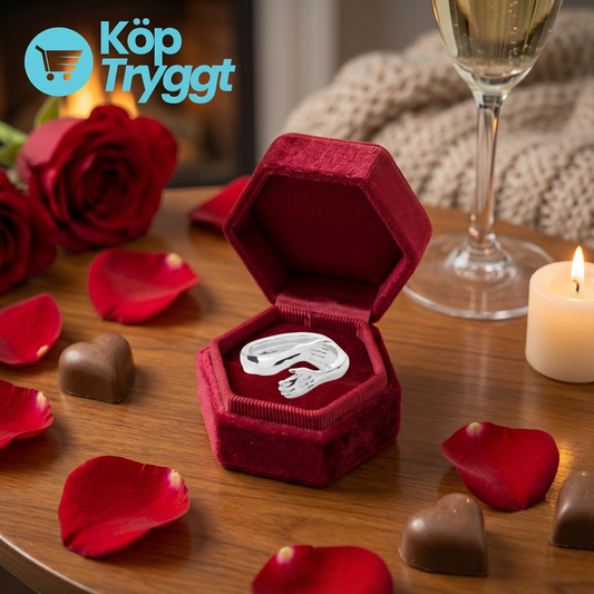 KramRing™ — Känn kärleken i en justerbar ring som omfamnar dig hela dagen.