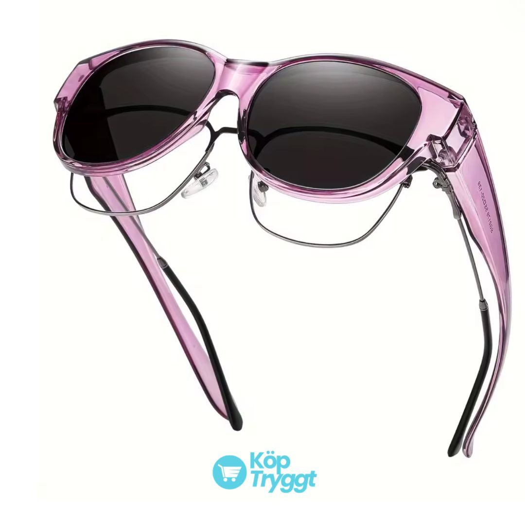 Aurora Optik™ | Solglasögon du bara sätter över dina glasögon – 1+1 gratis