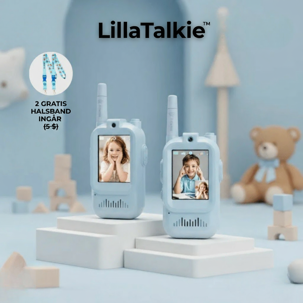 LillaTalkie™ | se, prata och skratta tillsammans!