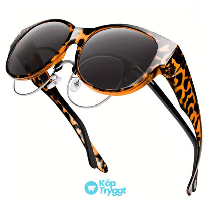 Aurora Optik™ | Solglasögon du bara sätter över dina glasögon – 1+1 gratis