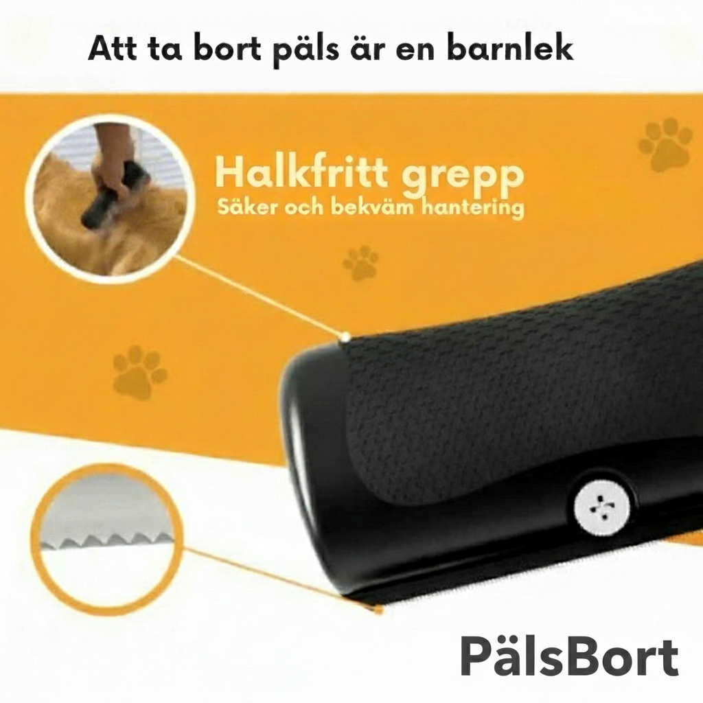 PälsBort™ | Skonsam, effektiv och redo på några sekunder.