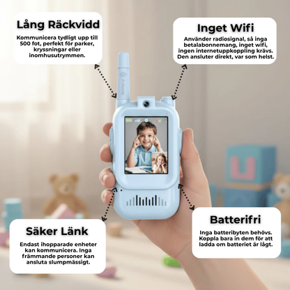 LillaTalkie™ | se, prata och skratta tillsammans!