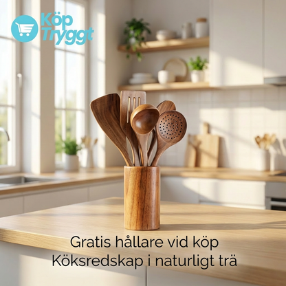 NordKök™ | Äkta Träredskap för en Naturligare Matlagning
