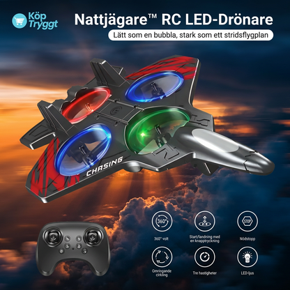 Nattjägare™ RC LED-Drönare
