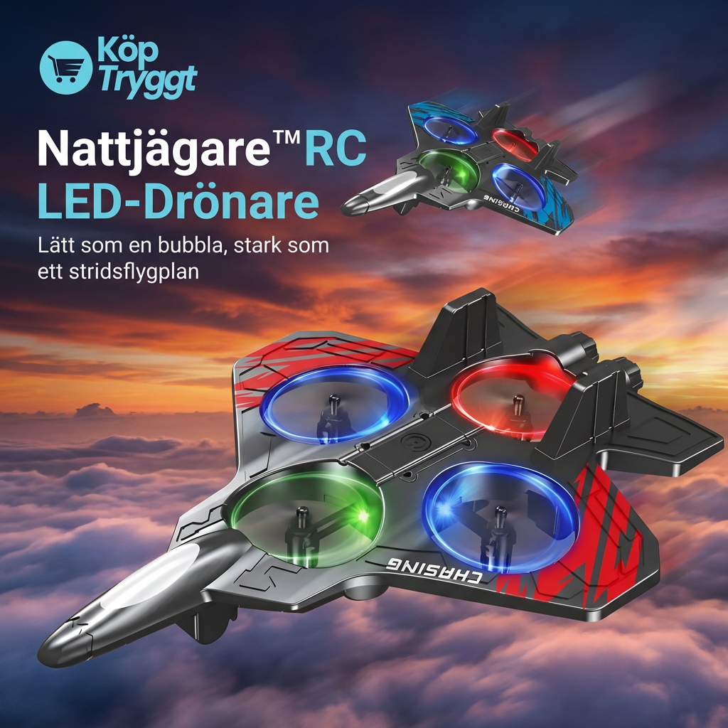 Nattjägare™ RC LED-Drönare