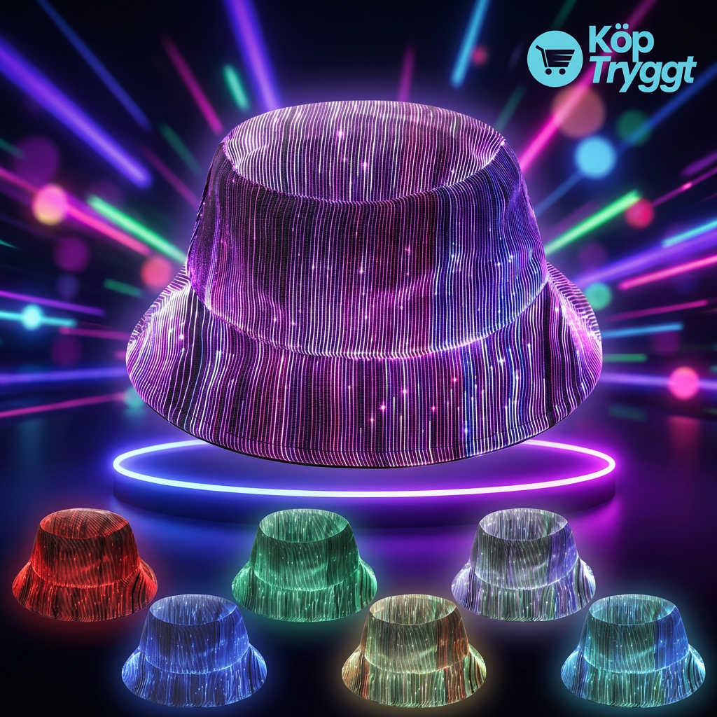 GlowVibe™ – Lysande Fiskarhatt