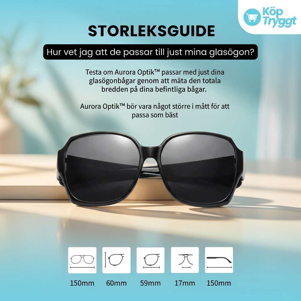 Aurora Optik™ | Solglasögon du bara sätter över dina glasögon – 1+1 gratis