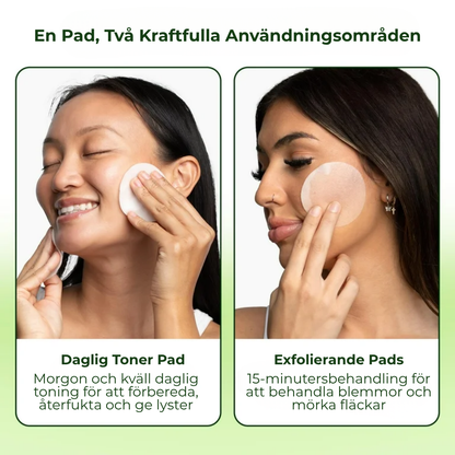 LysaSkin Essence Pads – För en klar, glasliknande hy | Avancerad koreansk formula – för en strålande och jämn hud på bara några veckor