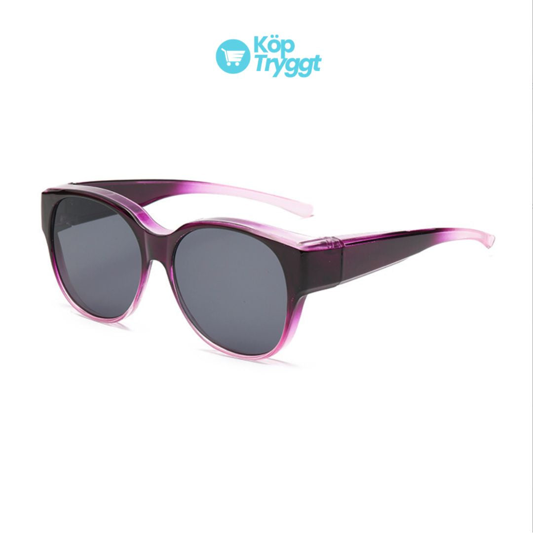 Aurora Optik™ | Solglasögon du bara sätter över dina glasögon – 1+1 gratis