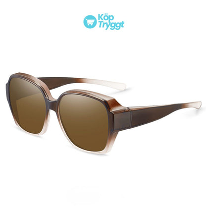 Aurora Optik™ | Solglasögon du bara sätter över dina glasögon – 1+1 gratis