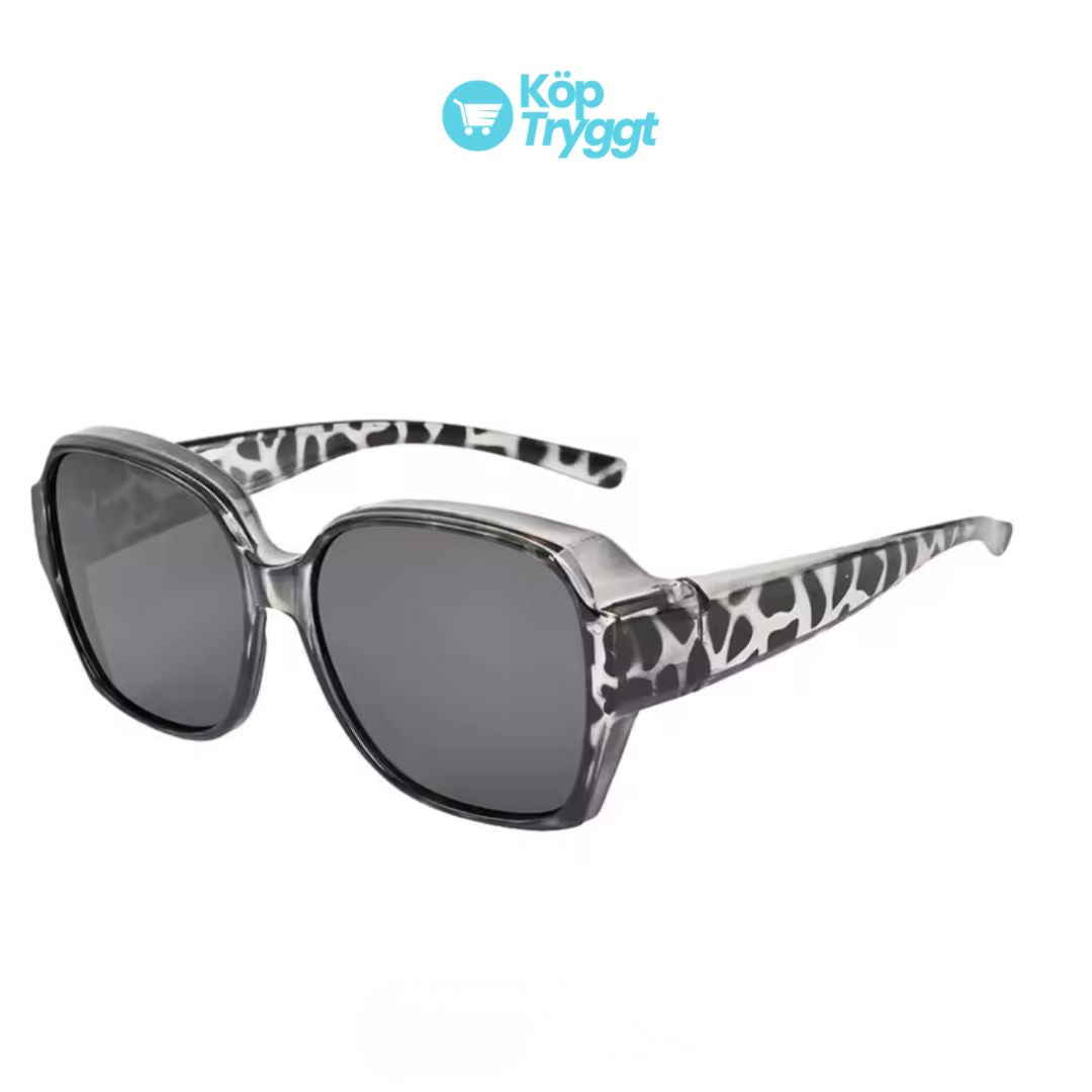 Aurora Optik™ | Solglasögon du bara sätter över dina glasögon – 1+1 gratis