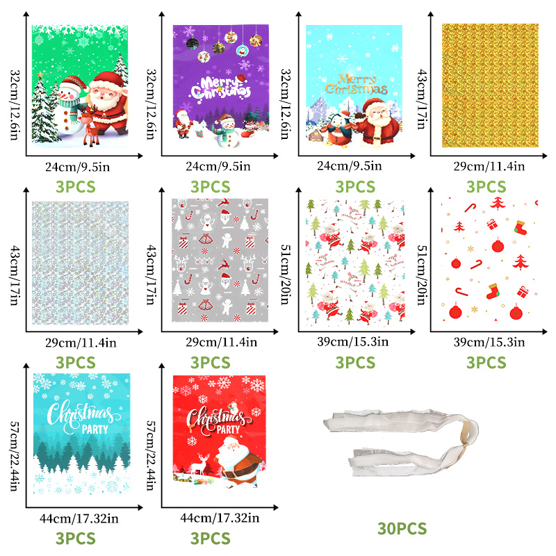 30 mixade julklappspåsar | redo för magiska julklappar på sekunder