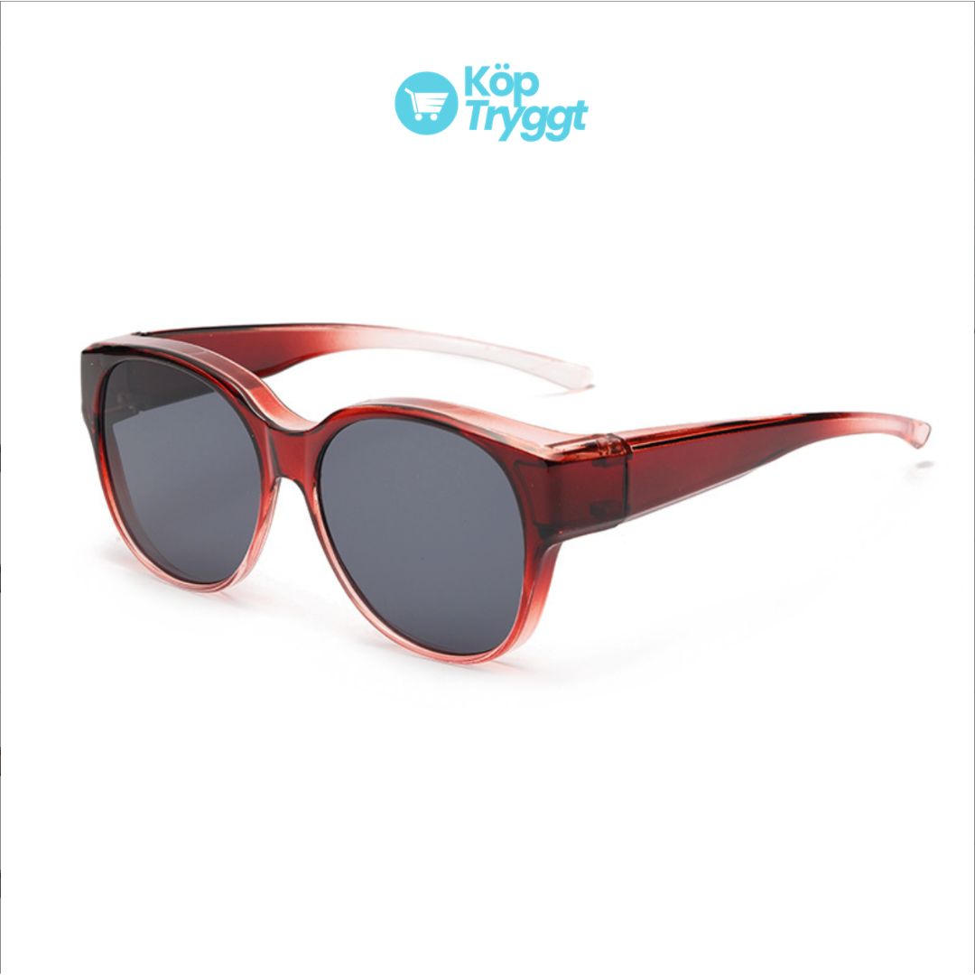 Aurora Optik™ | Solglasögon du bara sätter över dina glasögon – 1+1 gratis
