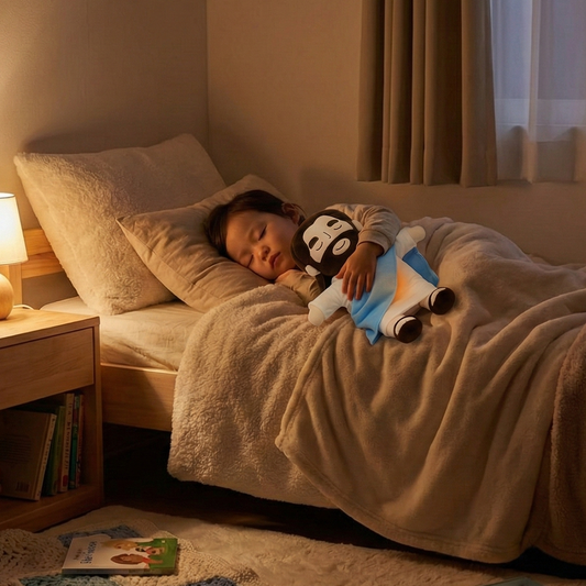 FridLjus™ – Lugnande Jesusplyschdocka