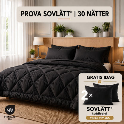 SovLätt® Täcke | Det snabbtorkande allt-i-ett-täcket – utan behov av påslakan