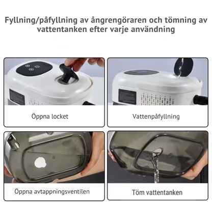 Nordkraft™ Pro Ångrengörare – 105°C Högtryck med 3 BAR