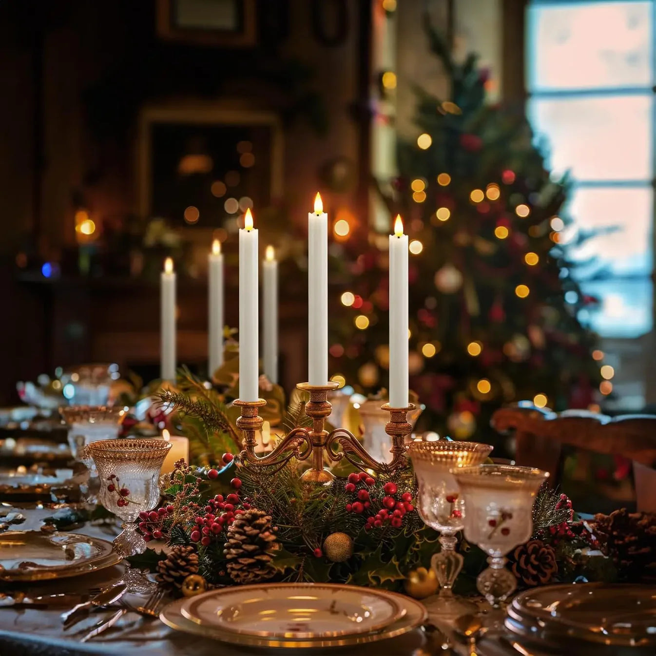 EvigFlamma™ | Levande låga utan brandrisk. Flammande LED-ljus som skapar magi varje kväll.