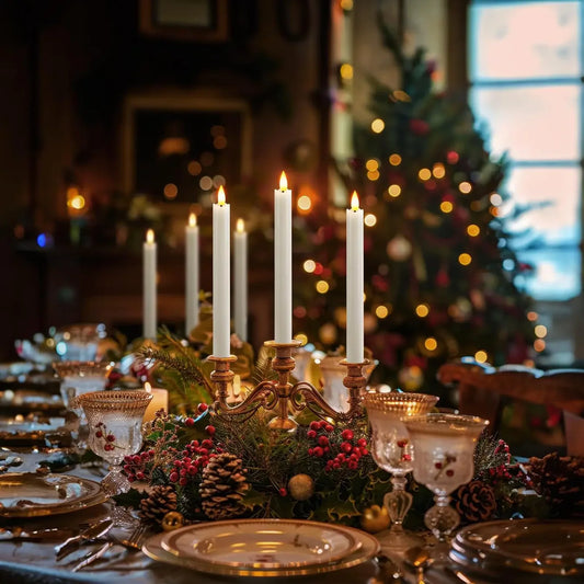 EvigFlamma™ | Levande låga utan brandrisk. Flammande LED-ljus som skapar magi varje kväll.