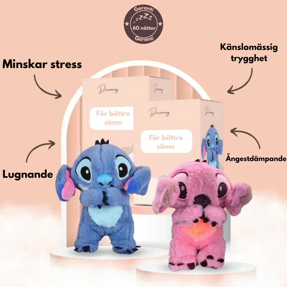 Upptäck de bedårande Koala och Stitch | med lugnande andning och mjuk sömnmusik.