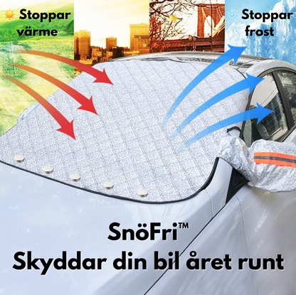 SnöFri™ | Håll bilen ren och snöfri på sekunder!