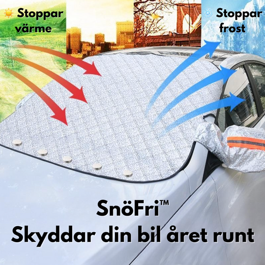 SnöFri™ | Håll bilen ren och snöfri på sekunder!