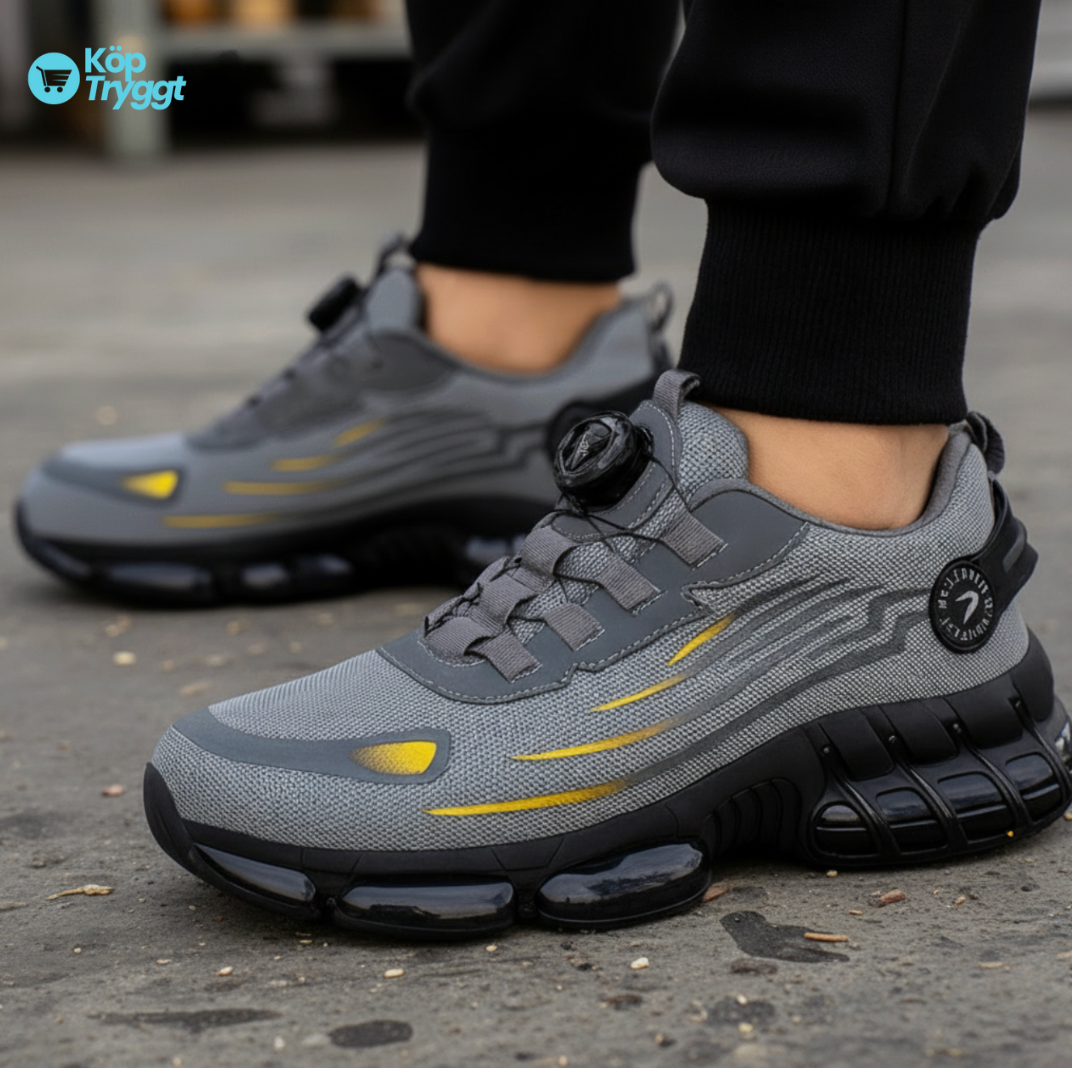 NordGuard™ TitanAir 4S – Ultralätta arbetsskor med stålhätta & rotationsspänne