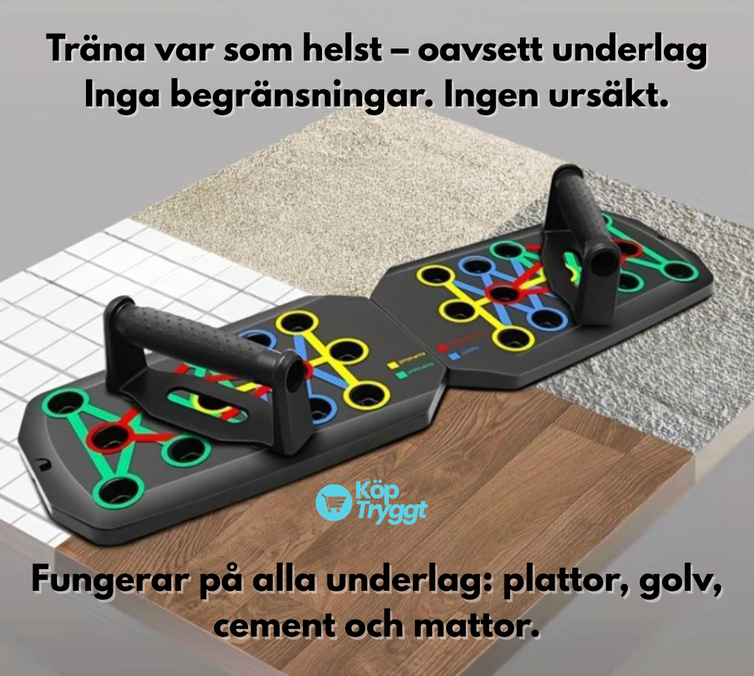 KraftBräda™ | Ditt kompletta hemmagym på bara några minuter om dagen