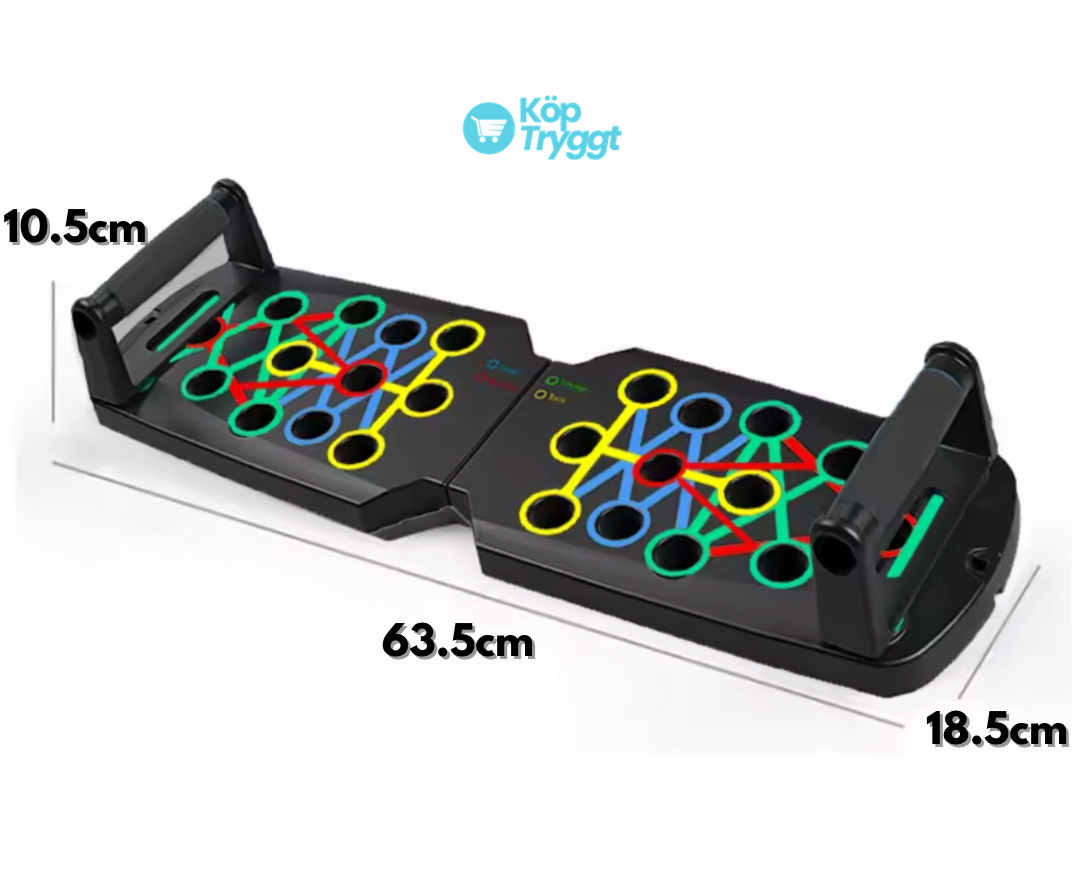 KraftBräda™ | Ditt kompletta hemmagym på bara några minuter om dagen