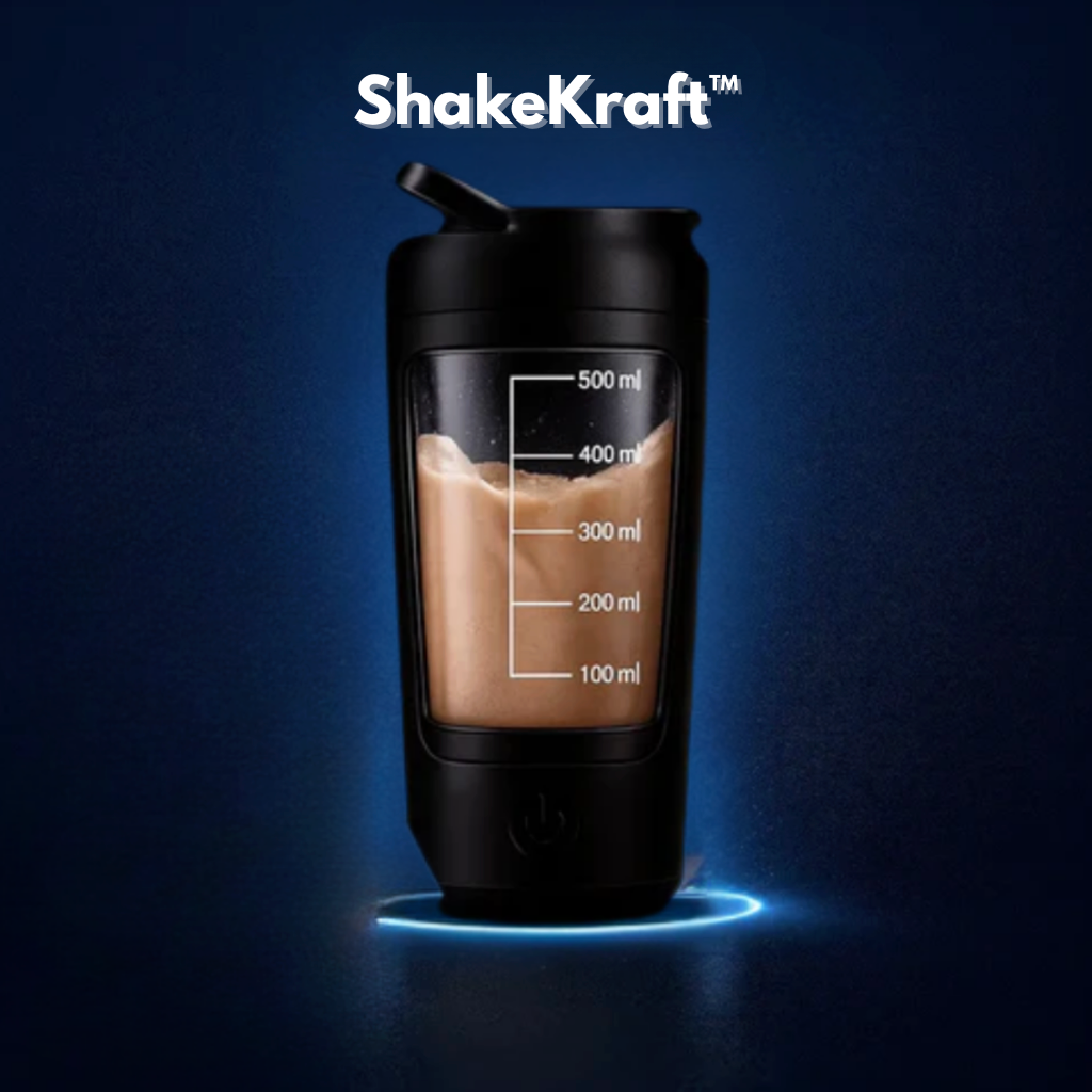 ShakeKraft™ | Perfekta shakes, maximal kraft och noll spill – din smarta träningspartner för 2026.