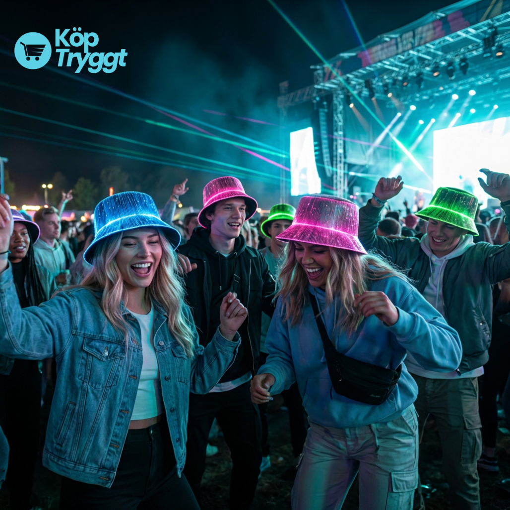 GlowVibe™ – Lysande Fiskarhatt