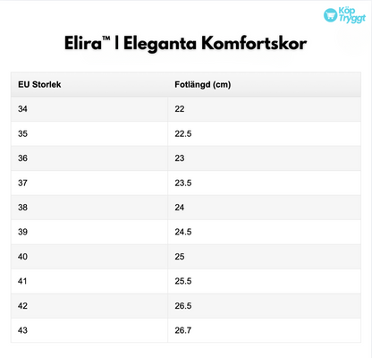 Elira™ | Eleganta Komfortskor