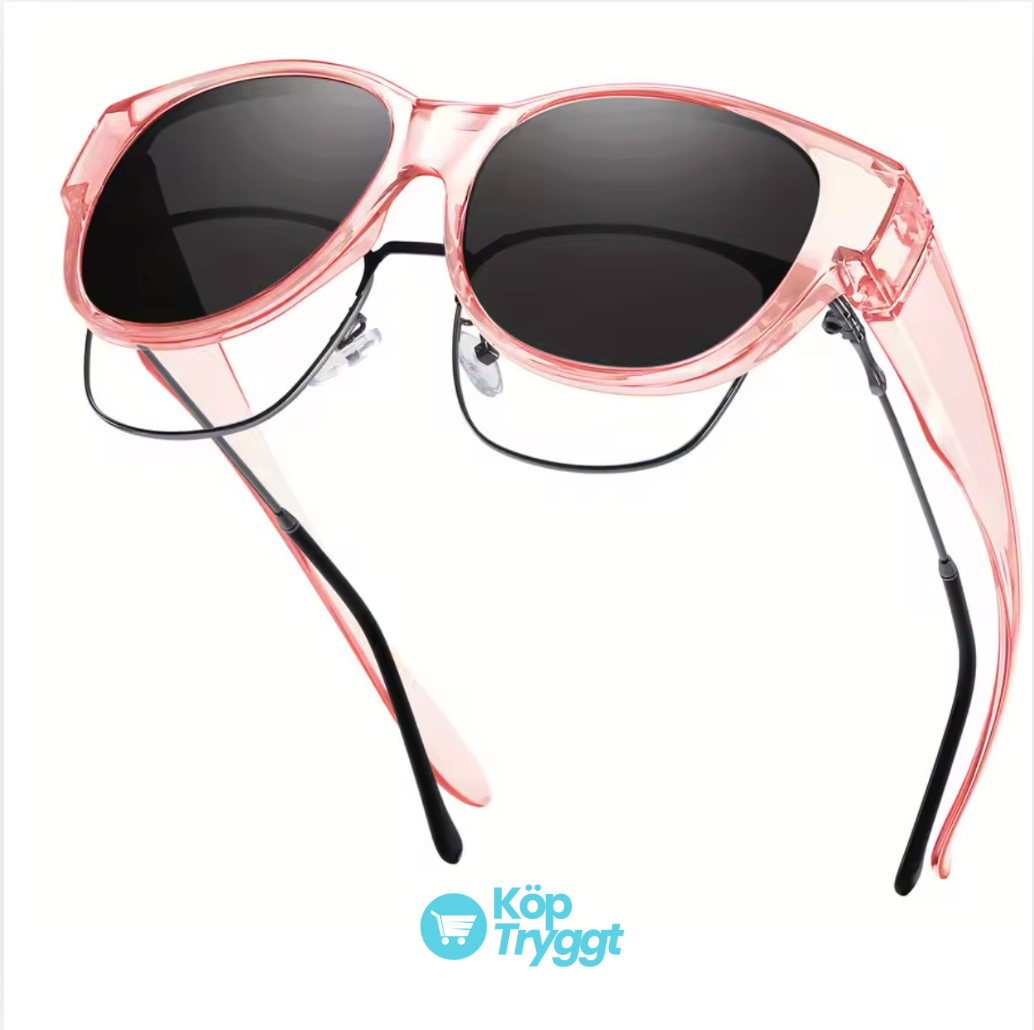 Aurora Optik™ | Solglasögon du bara sätter över dina glasögon – 1+1 gratis