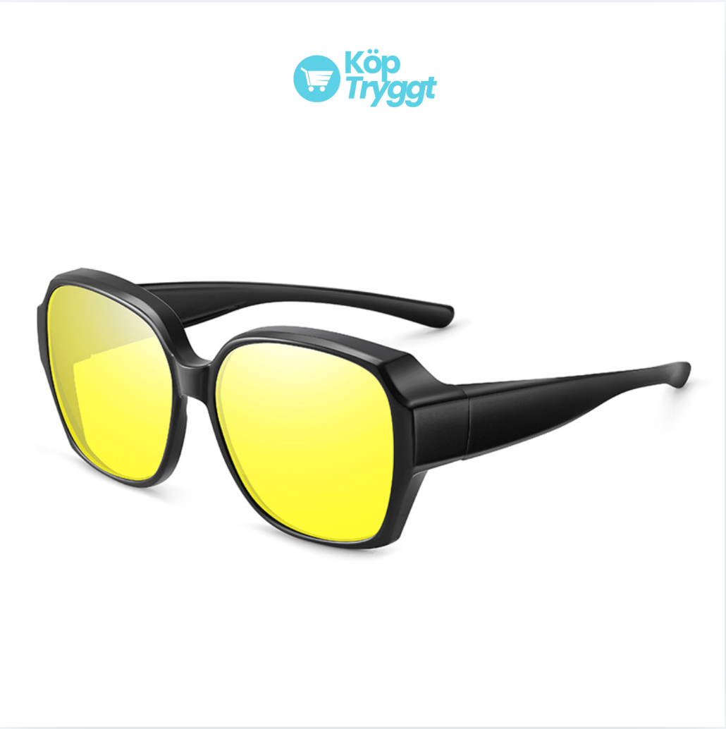 Aurora Optik™ | Solglasögon du bara sätter över dina glasögon – 1+1 gratis