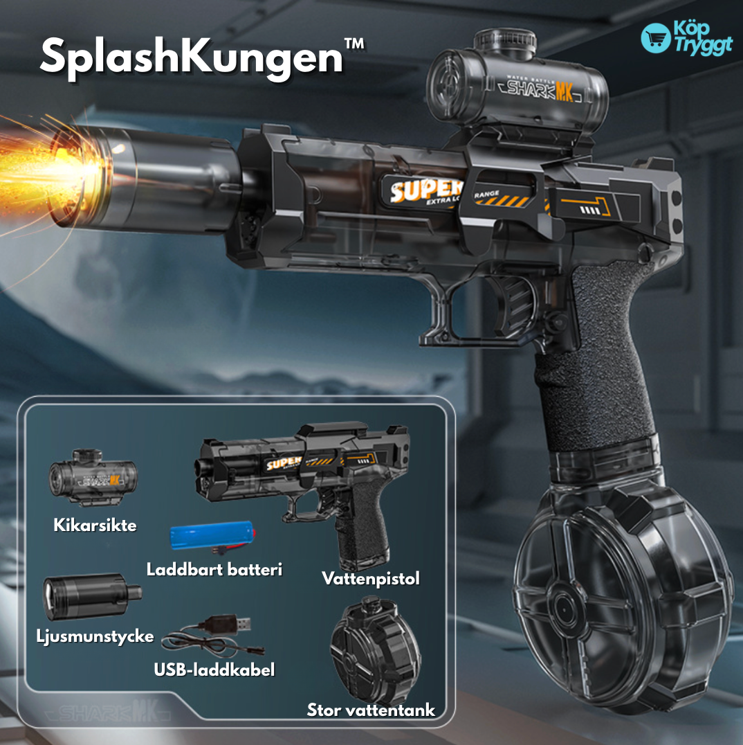 SplashKungen™ - Redo för sommarens vildaste vattenkrig!