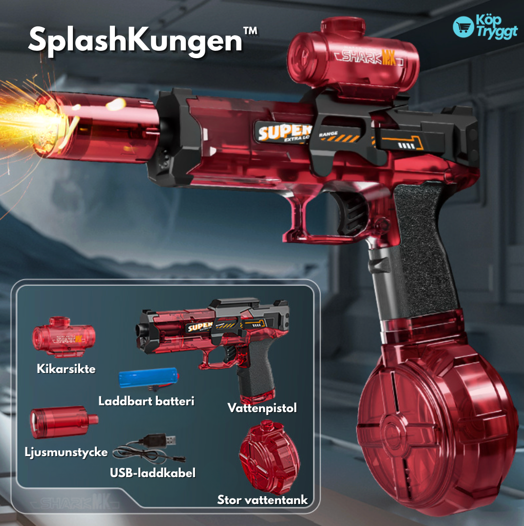 SplashKungen™ - Redo för sommarens vildaste vattenkrig!