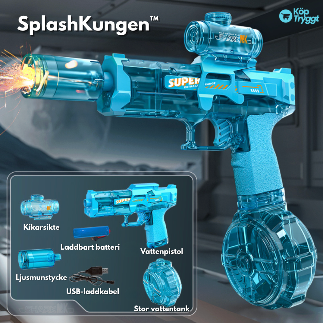 SplashKungen™ - Redo för sommarens vildaste vattenkrig!