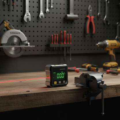 DigiVinkel™ – Digital Magnetisk Vinkelmätare i Aluminium