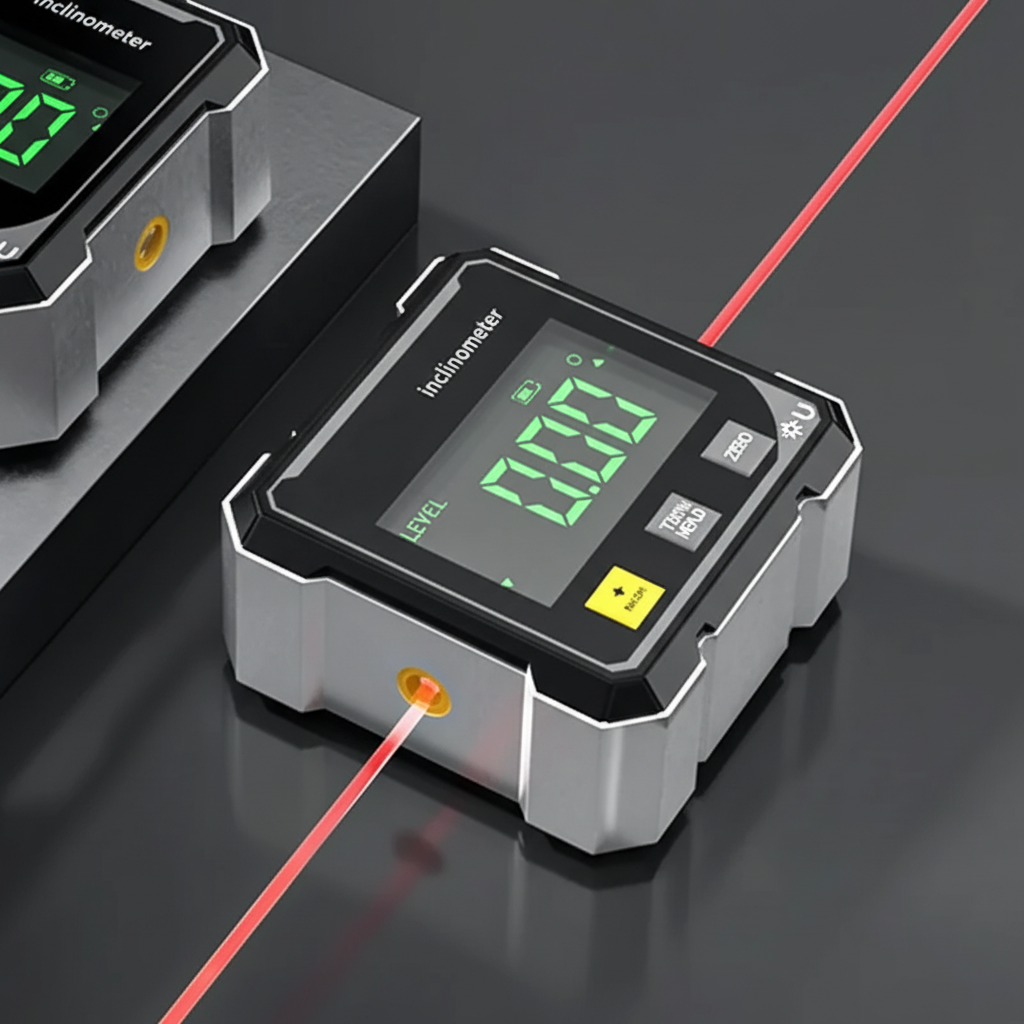 DigiVinkel™ – Digital Magnetisk Vinkelmätare i Aluminium