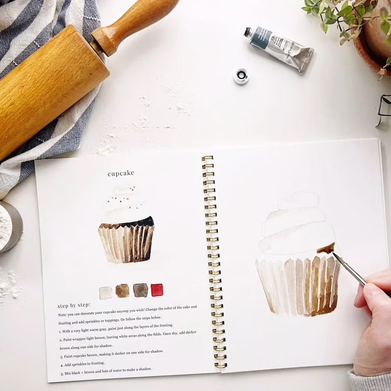 Akvarella™ | Tänd din kreativitet med vår roliga arbetsbok för akvarell!