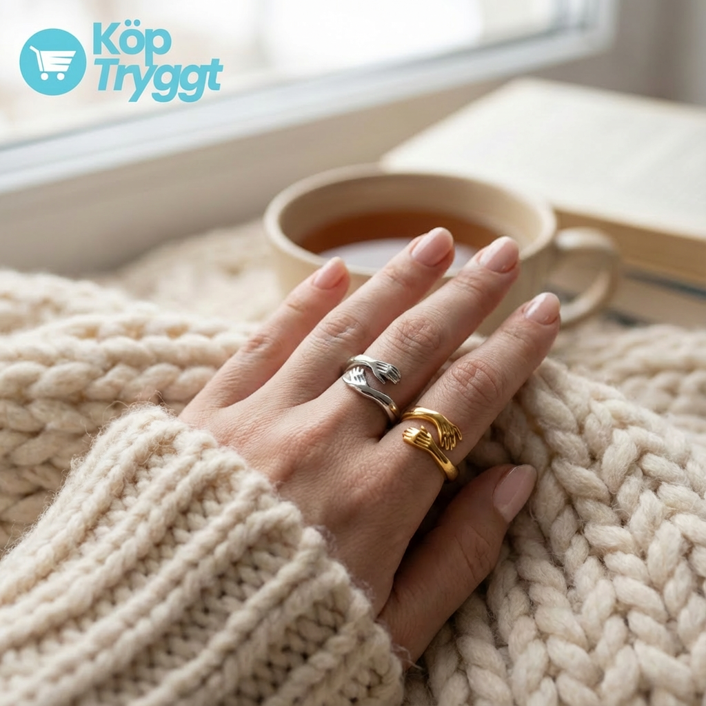 KramRing™ — Känn kärleken i en justerbar ring som omfamnar dig hela dagen.