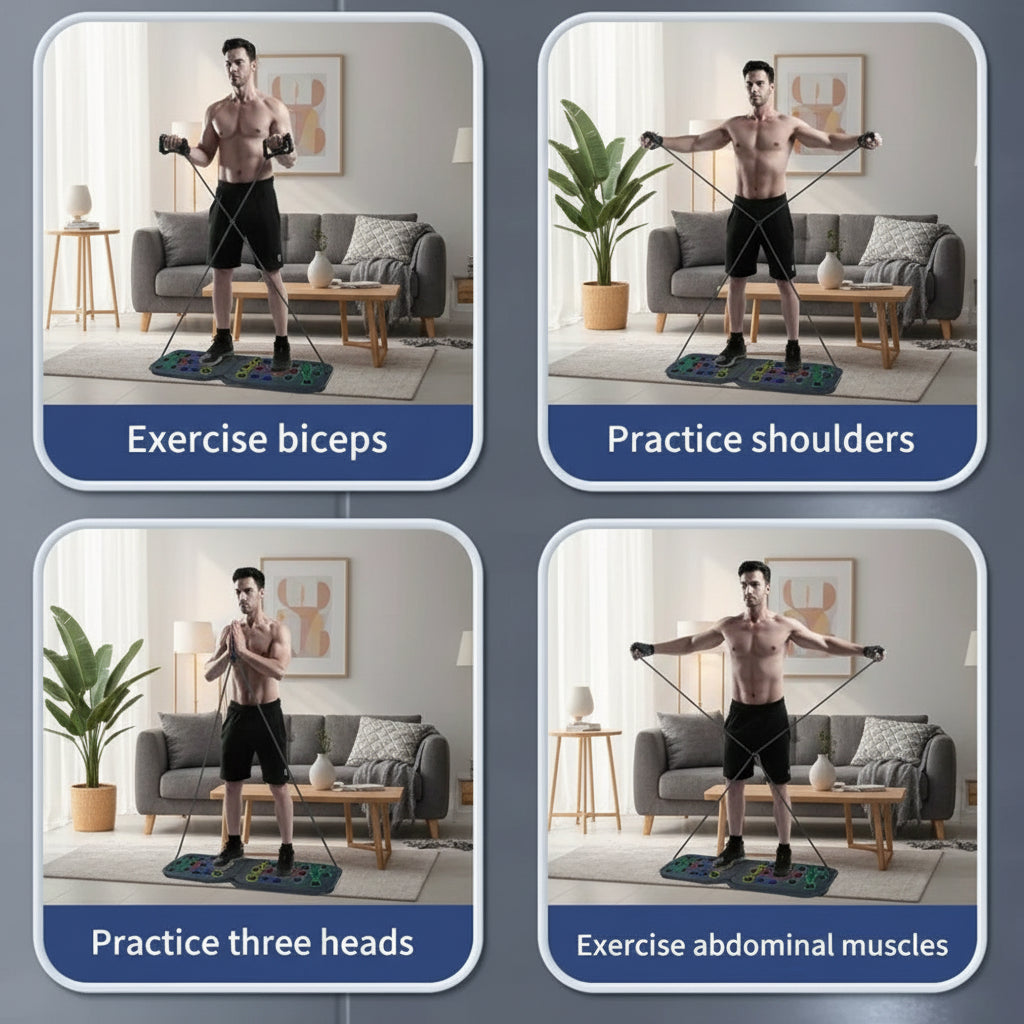 KraftBräda™ | Ditt kompletta hemmagym på bara några minuter om dagen